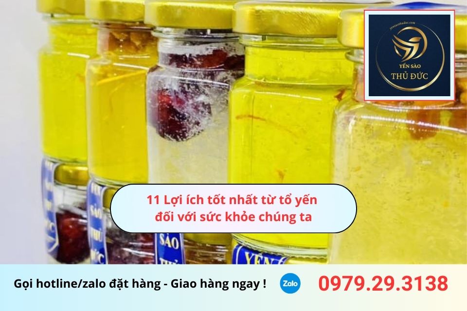 11 lợi ích tốt nhất từ ​​tổ yến đối với sức khỏe chúng ta