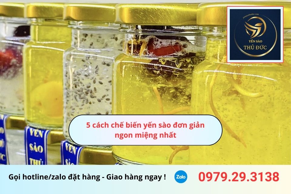 5 cách chế biến yến sào đơn giản ngon miệng nhất