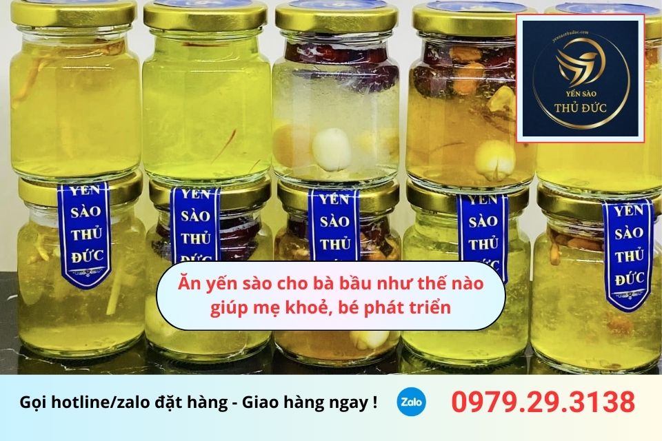 Ăn yến sào cho bà bầu như thế nào giúp mẹ khoẻ, bé phát triển