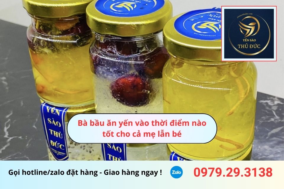 Bà bầu ăn yến vào thời điểm nào tốt cho cả mẹ lẫn bé