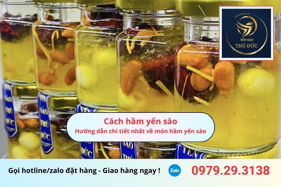 Cách hầm yến sào: Hướng dẫn chi tiết nhất về món hầm yến sào