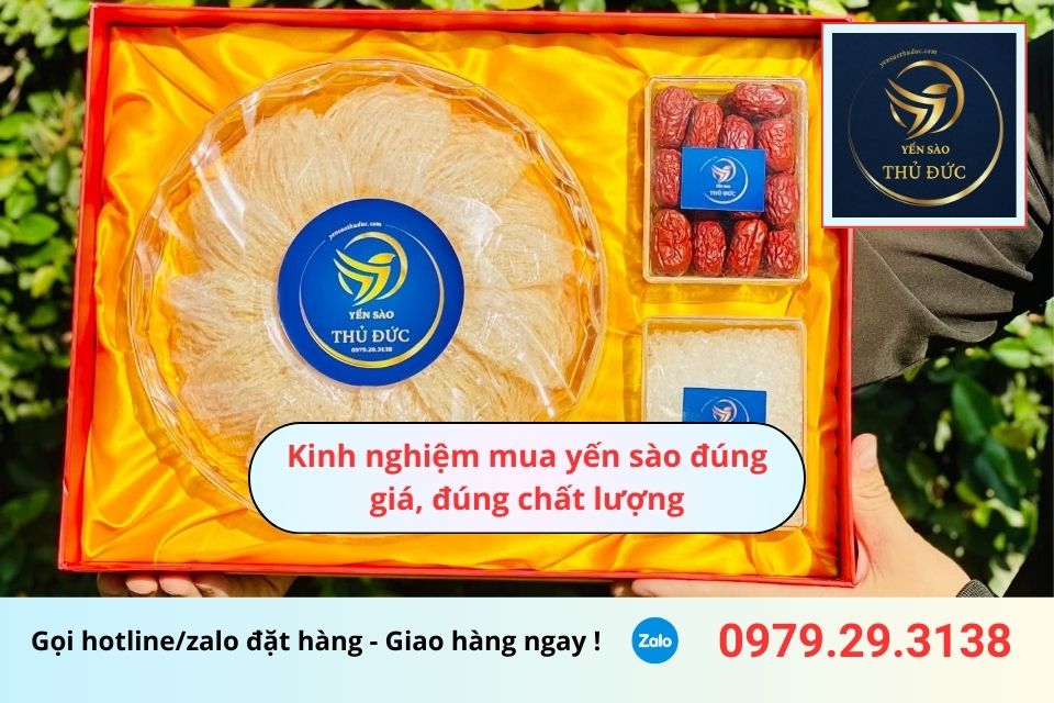 Kinh nghiệm mua yến sào đúng giá, đúng chất lượng