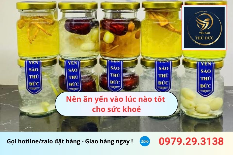 Nên ăn yến vào lúc nào tốt? Thời gian vàng để ăn yến là vào lúc trước khi đi ngủ