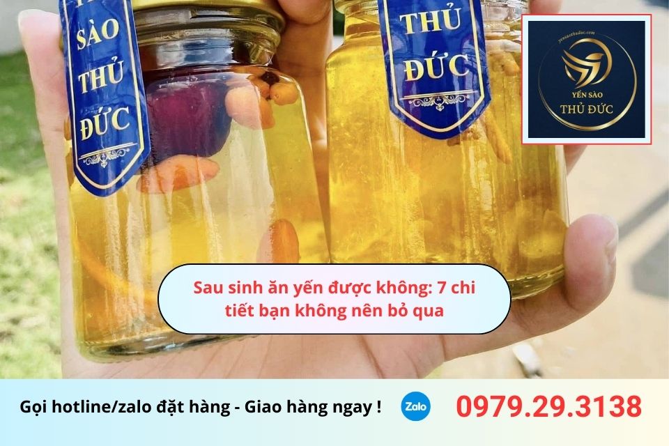 Sau sinh ăn yến được không: 7 chi tiết bạn không nên bỏ qua