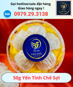 50g Yến Tinh Chế Sợi – Tiện Lợi, Dinh Dưỡng Cao, Dễ Sử Dụng