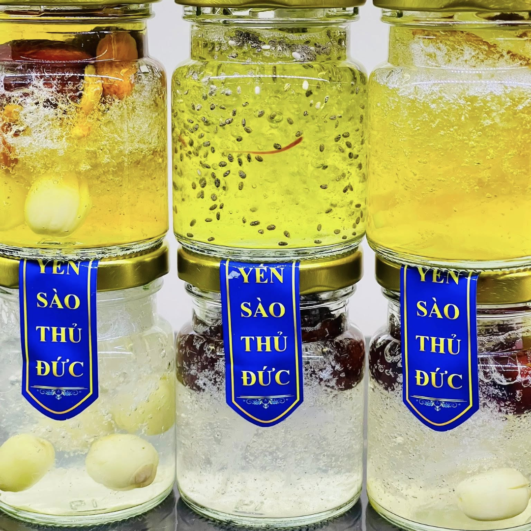 Các sản phẩm yến chưng tươi nóng tại Yến sào Thủ Đức