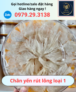 Chân yến rút lông loại 1 - 100 gram