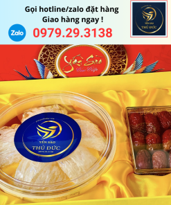 Hộp quà 50g yến tinh chế sợi