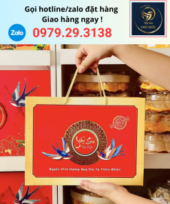 Hộp quà tặng 50g yến tinh chế sợi