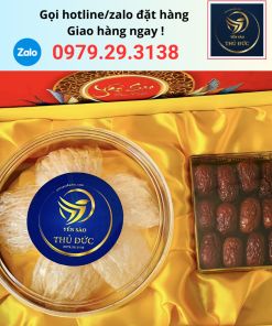 Hộp quà yến sào tinh chế sợi 50g