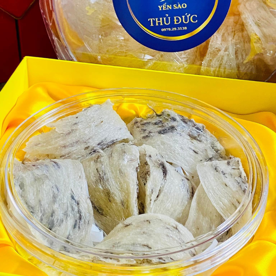 Hộp yến sào thô Khánh Hoà tại Yến sào Thủ Đức