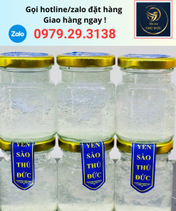 Nước yến chưng đường phèn chất lượng