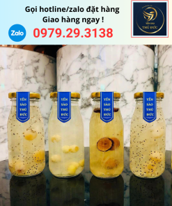 Quà tặng yến chưng hạt chia