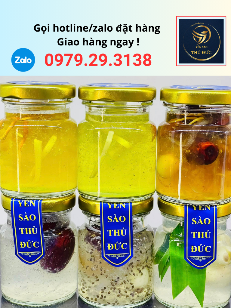 set-yen-chung-gung-tuoi-nong Set yến chưng gừng tươi nóng