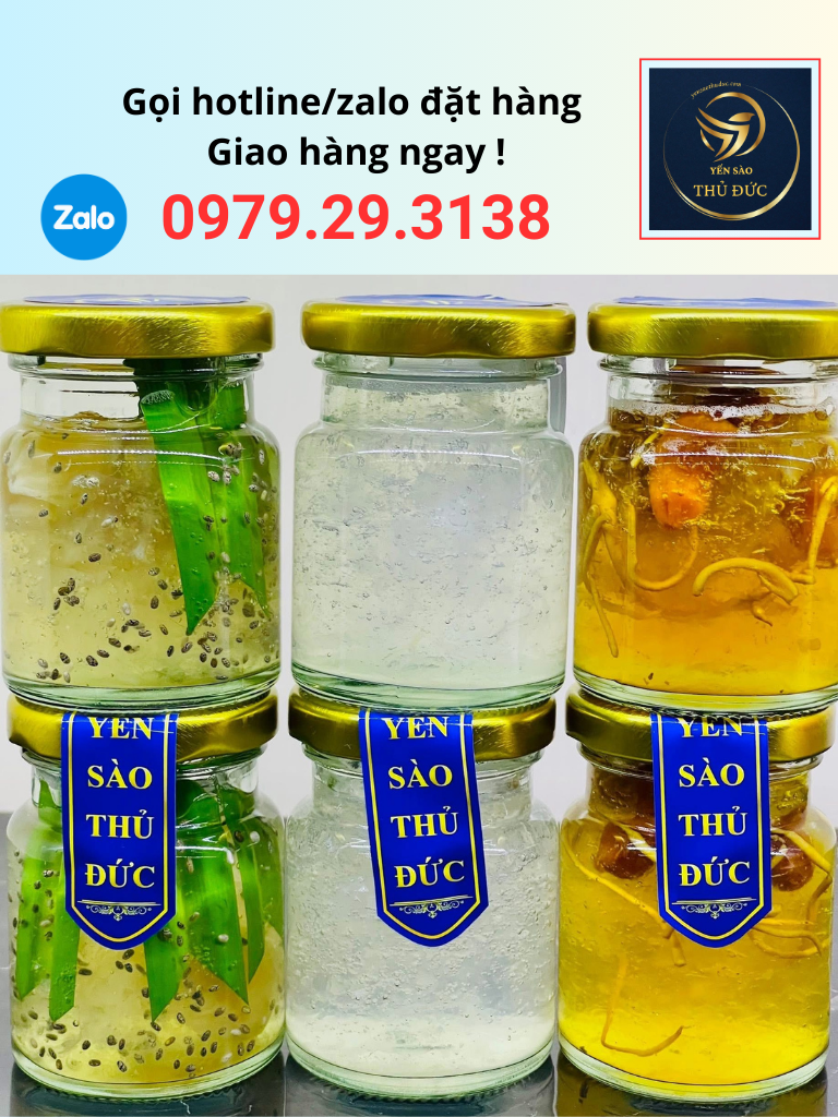 set-yen-chung-la-dua-tuoi-nong Set yến chưng lá dứa tươi nóng