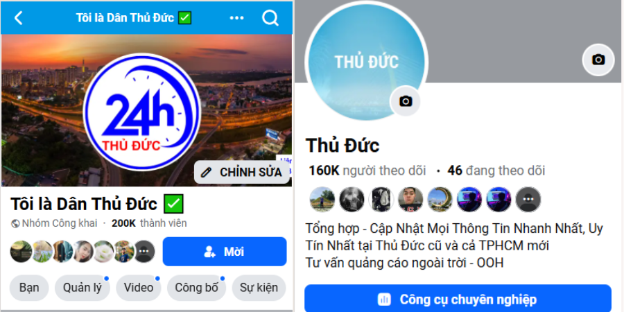 Social Yến sào Thủ Đức