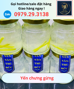 Tổ yến chưng gừng