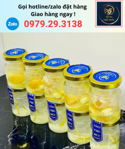 Tổ yến chưng gừng tươi nóng