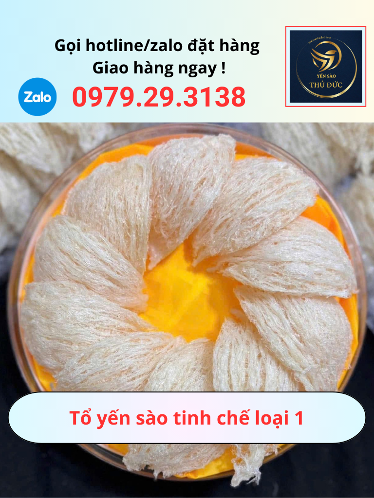 Tổ yến sào tinh chế loại 1