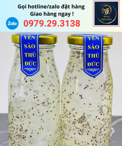 Yến chưng hạt chia chai 250ml