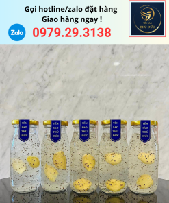 Yến chưng hạt chia gừng tươi nóng