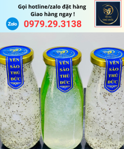 Yến chưng hạt chia tươi nóng