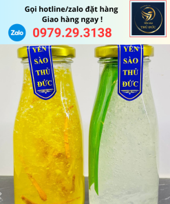 Yến chưng lá dứa chai 250ml