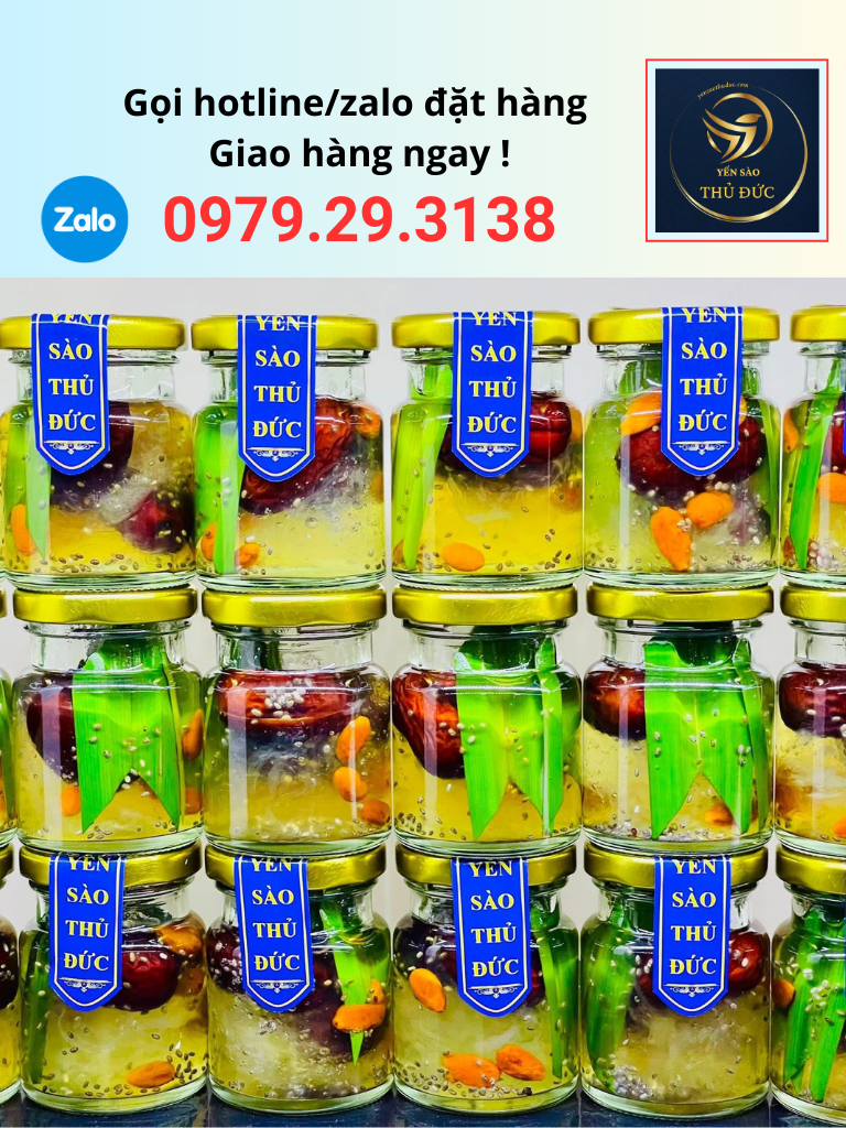 yen-chung-la-dua-nong-ngon Yến chưng lá dứa nóng ngon