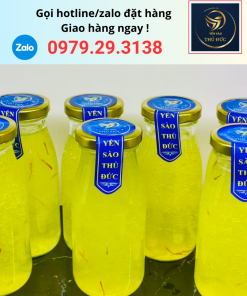 Yến chưng nhuỵ hoa nghệ tây