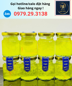 Yến chưng Saffron tươi nóng