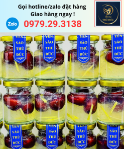 Yến chưng táo đỏ với gừng