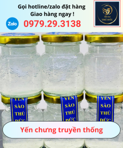 Yến chưng truyền thống